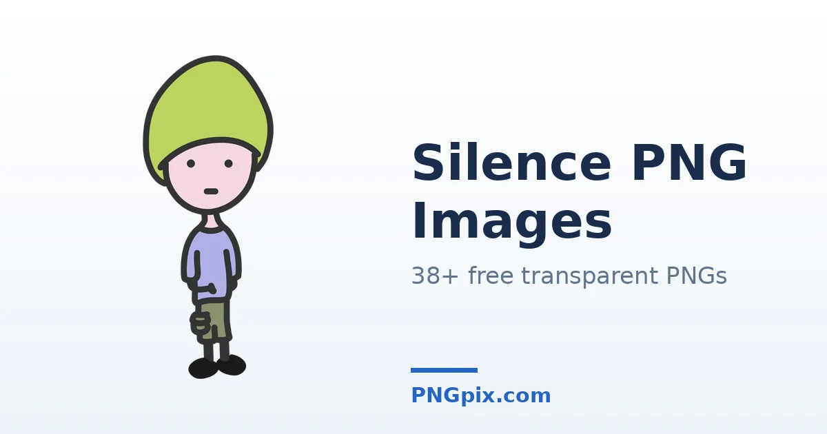 Silence PNG images