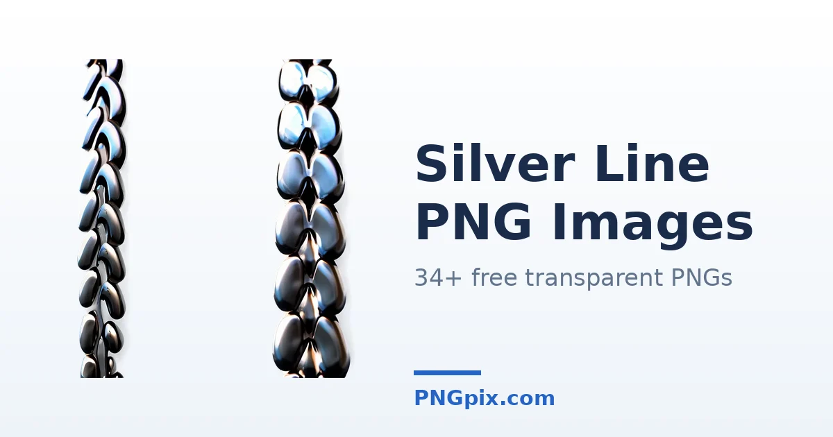 Silver Line PNG images