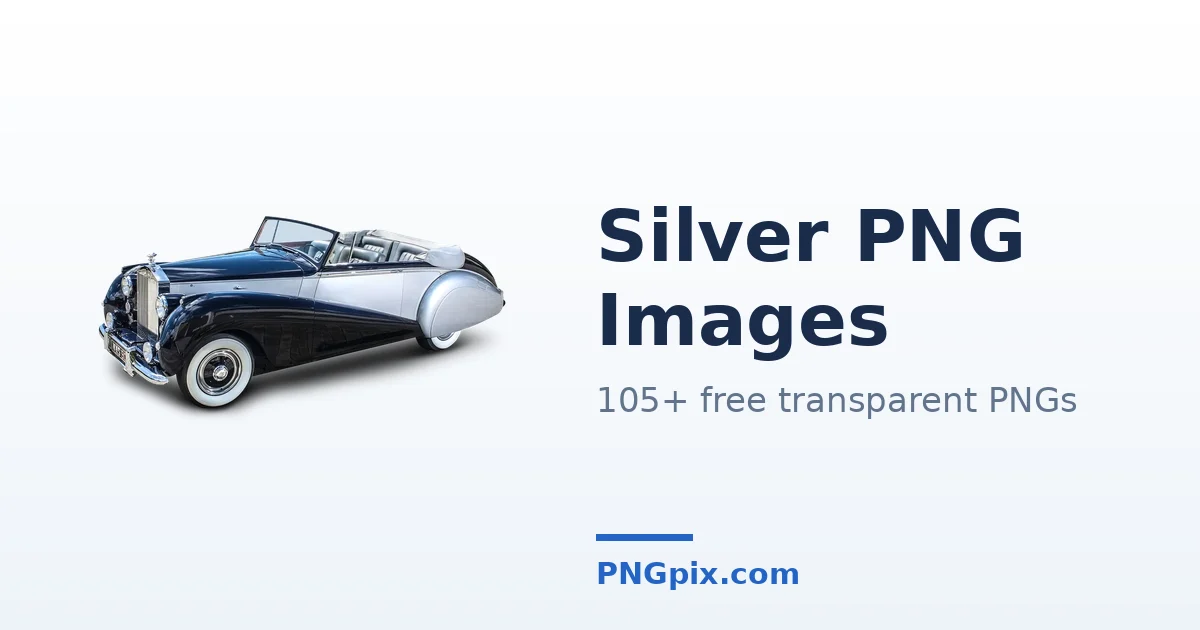 Silver PNG images