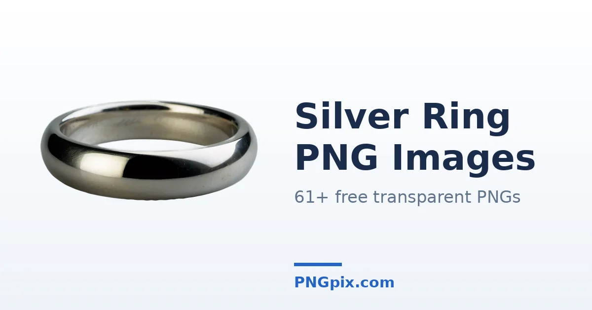 Silver Ring PNG images