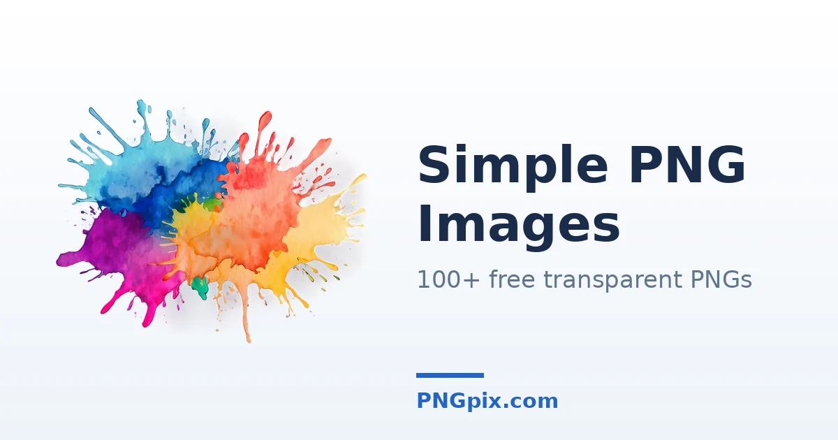 Simple PNG images