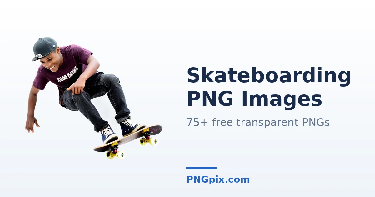 Skateboarding PNG images