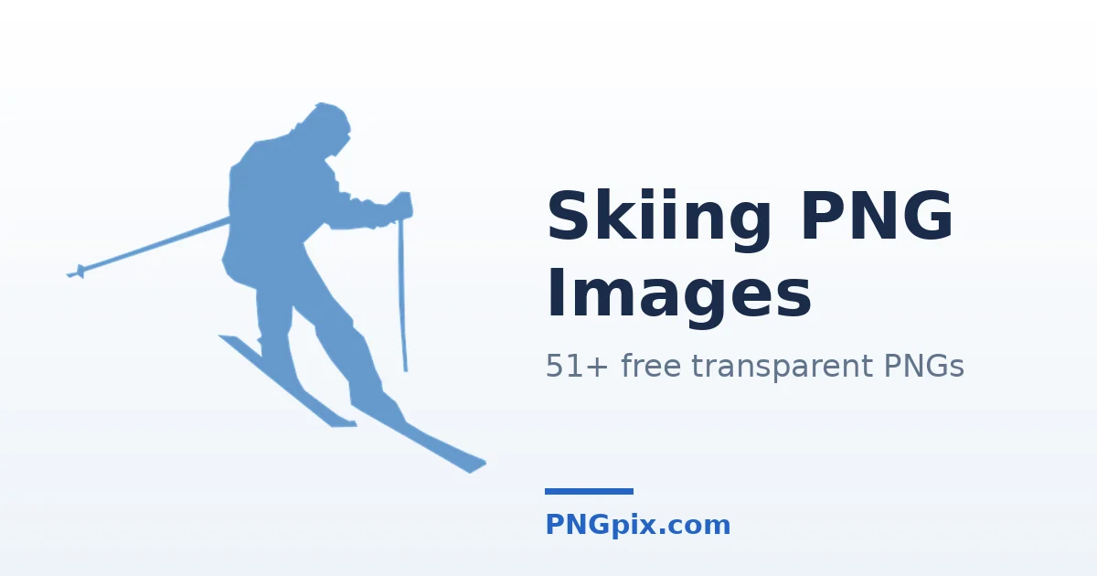 Skiing PNG images