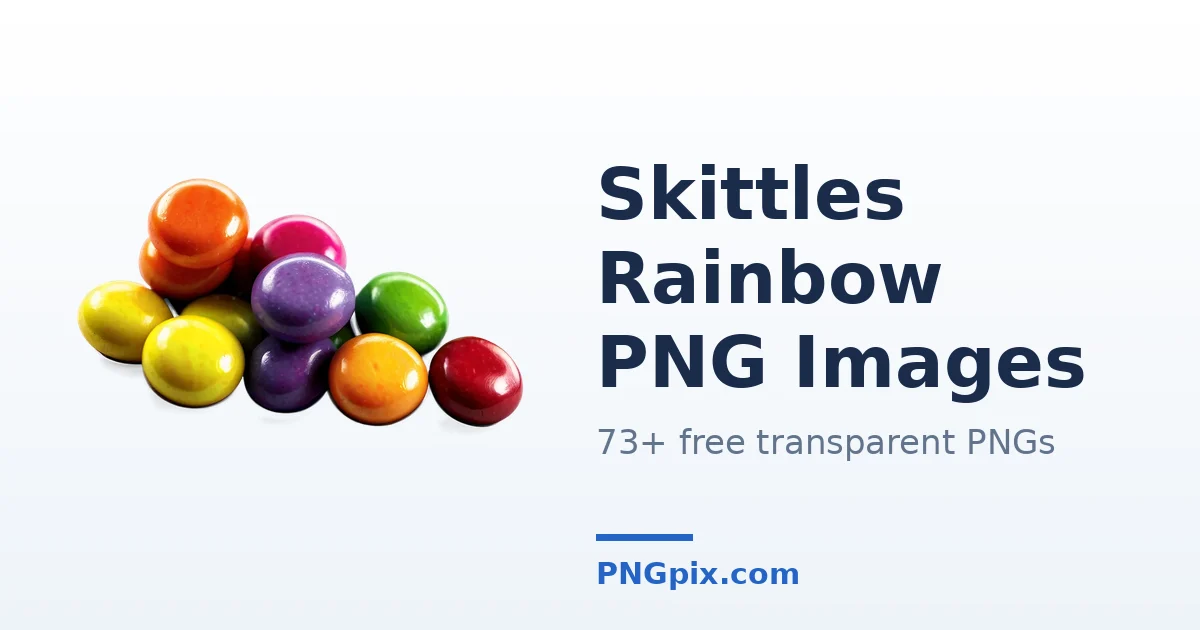 Skittles Rainbow PNG images