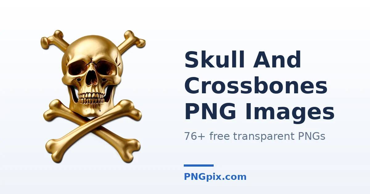 Skull And Crossbones PNG images