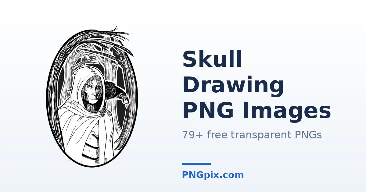 Skull Drawing PNG images