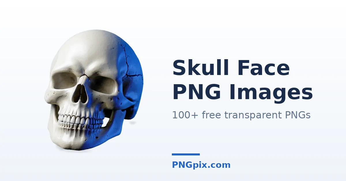 Skull Face PNG images