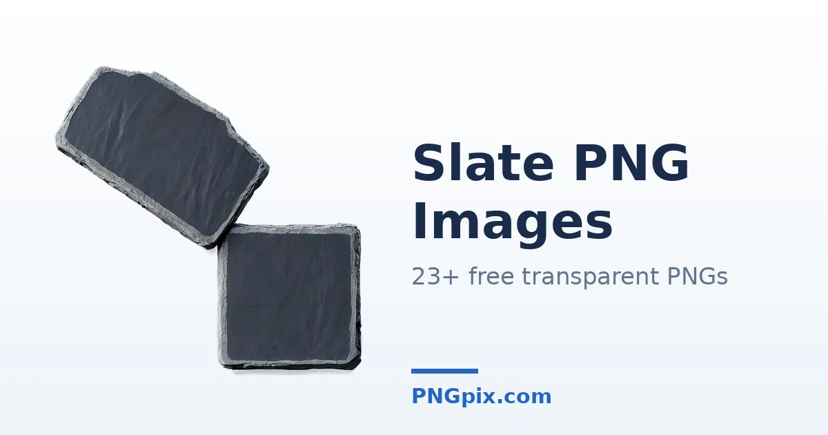 Slate PNG images