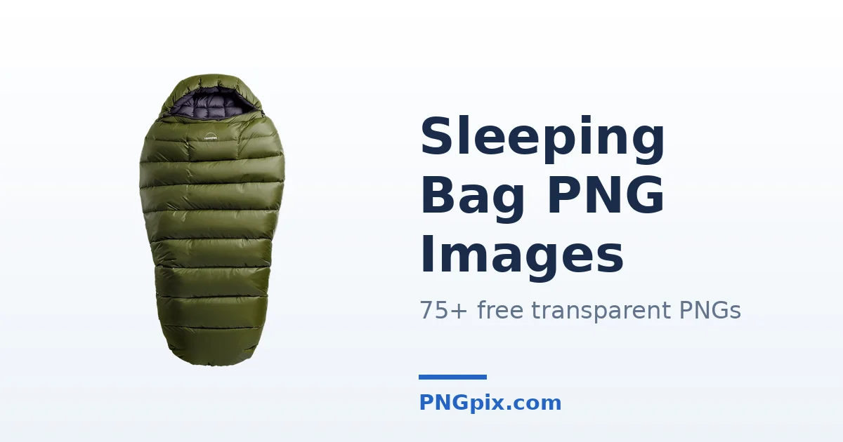 Sleeping Bag PNG images