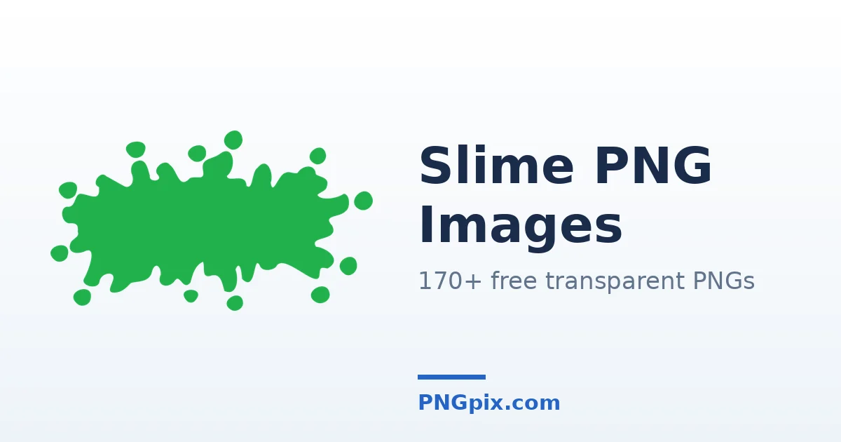 Slime PNG images