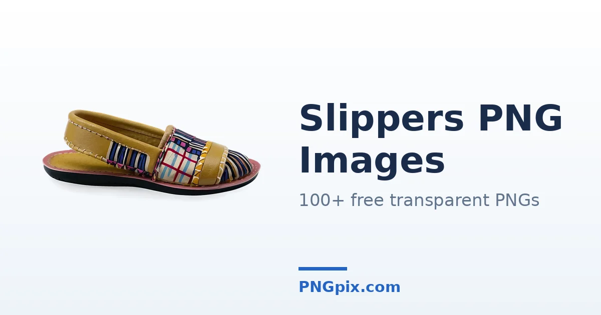 Slippers PNG images