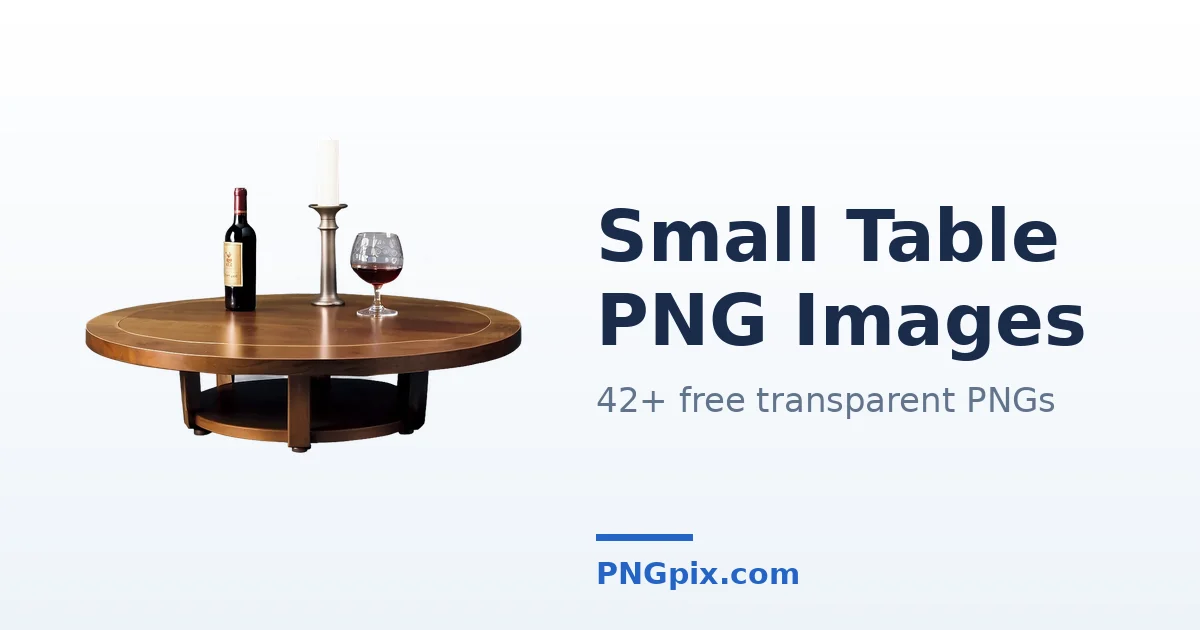 Small Table PNG images