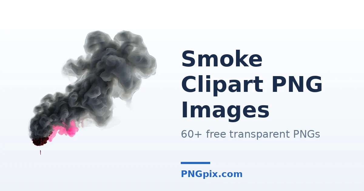 Smoke Clipart PNG images