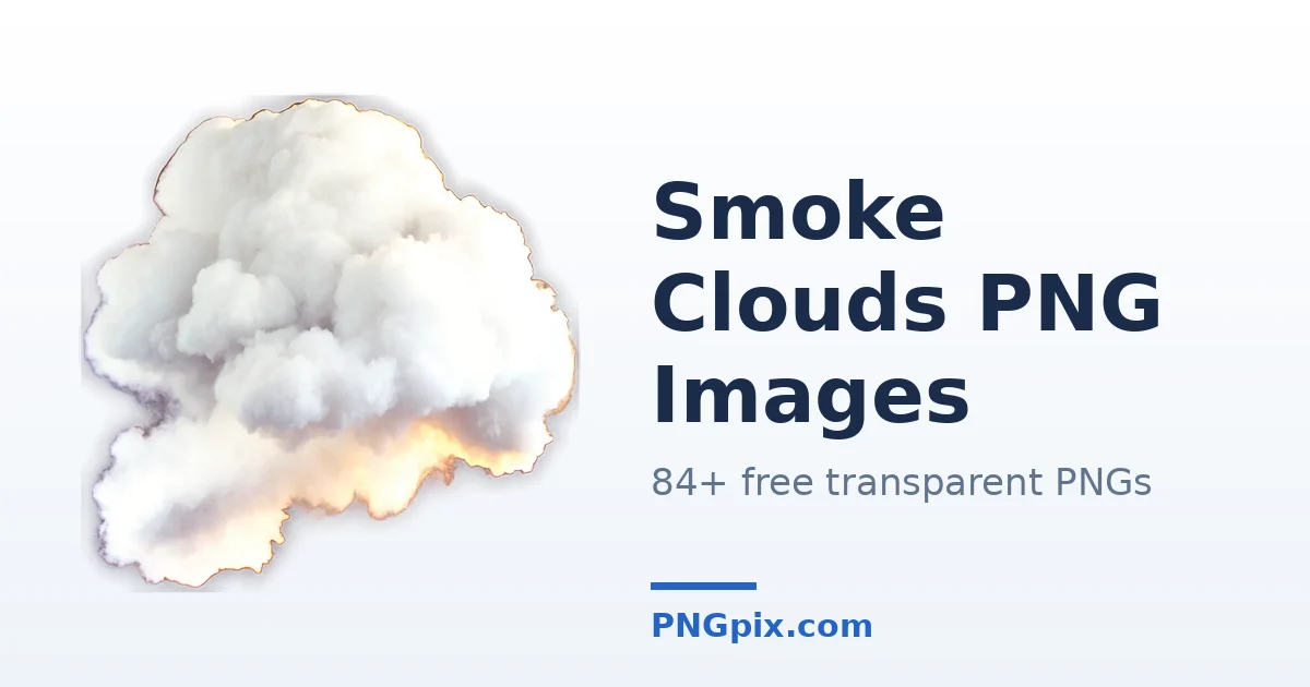 Smoke Clouds PNG images