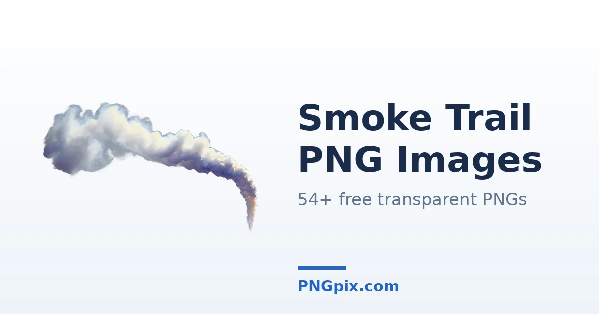 Smoke Trail PNG images