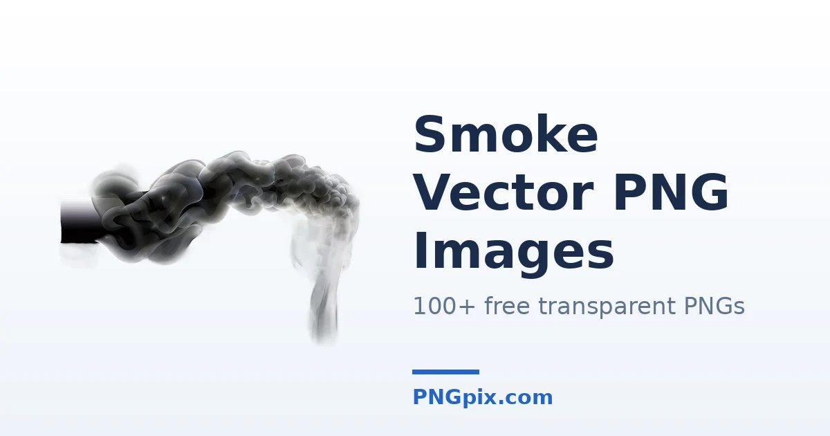 Smoke Vector PNG images