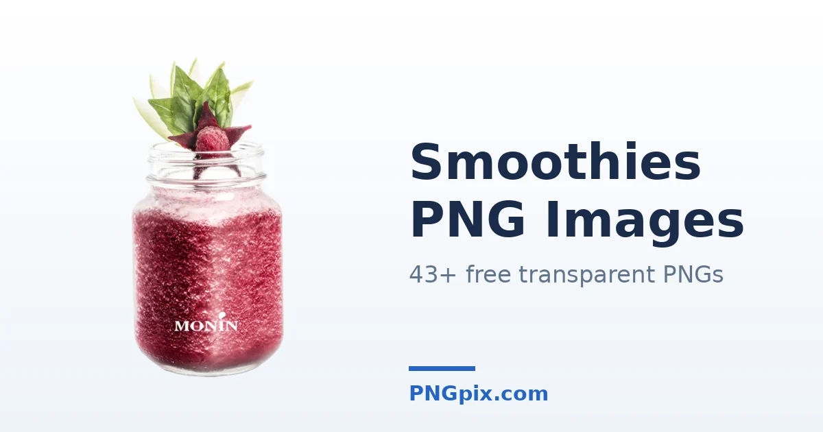 Smoothies PNG images