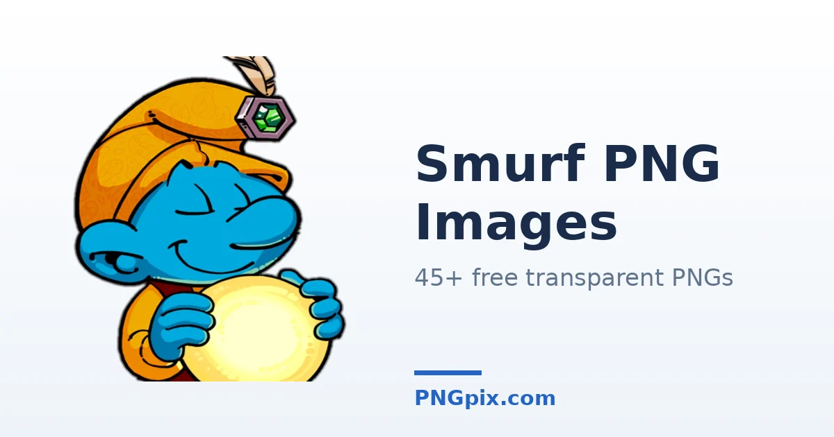 Smurf PNG images