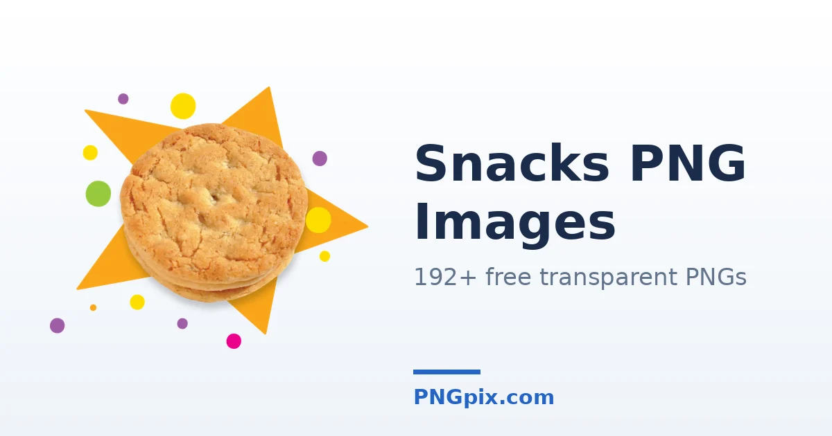 Snacks PNG images