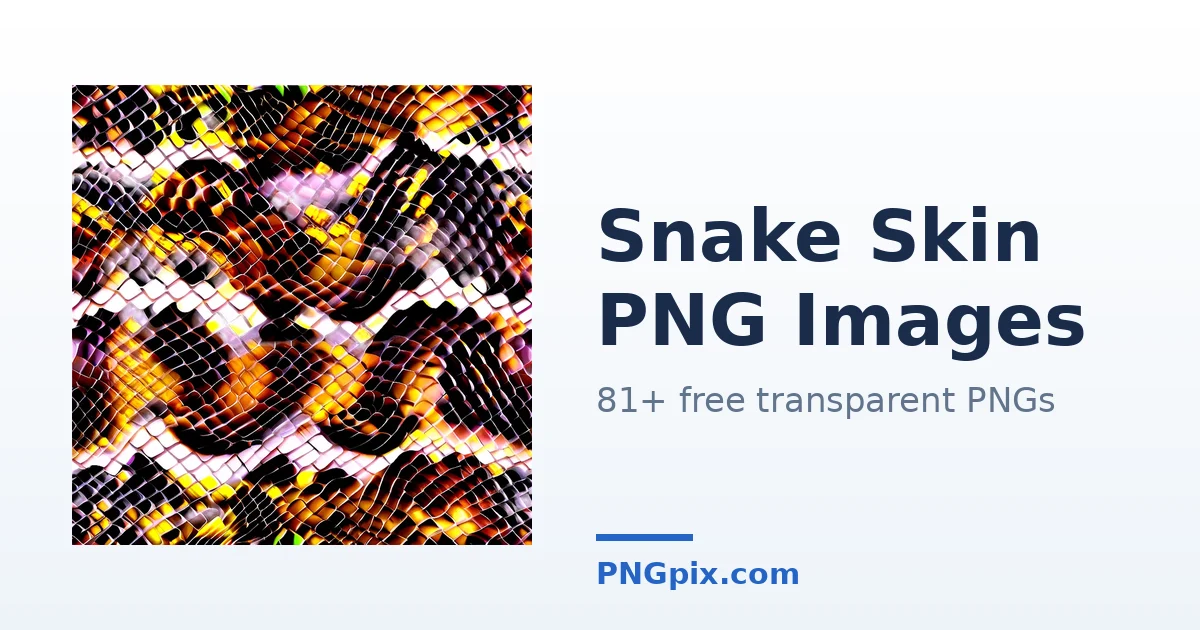 Snake Skin PNG images