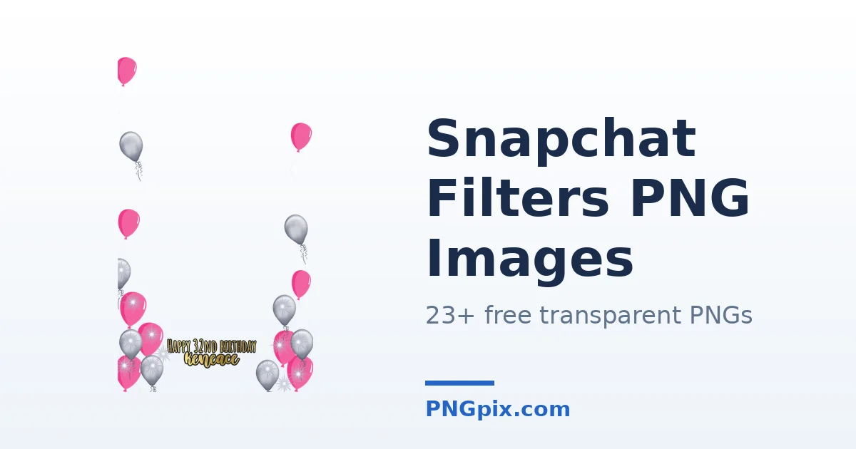 Snapchat Filters PNG images