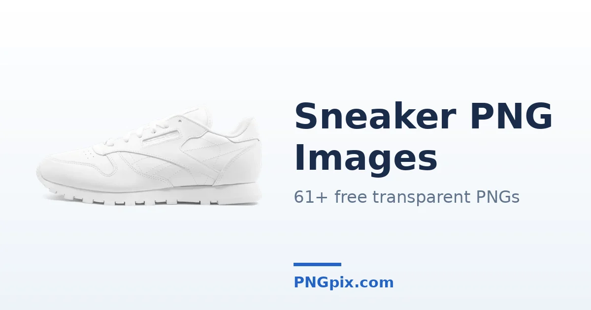 Sneaker PNG images