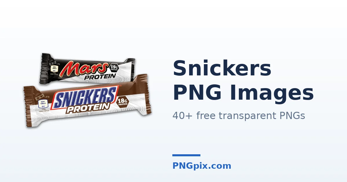 Snickers PNG images
