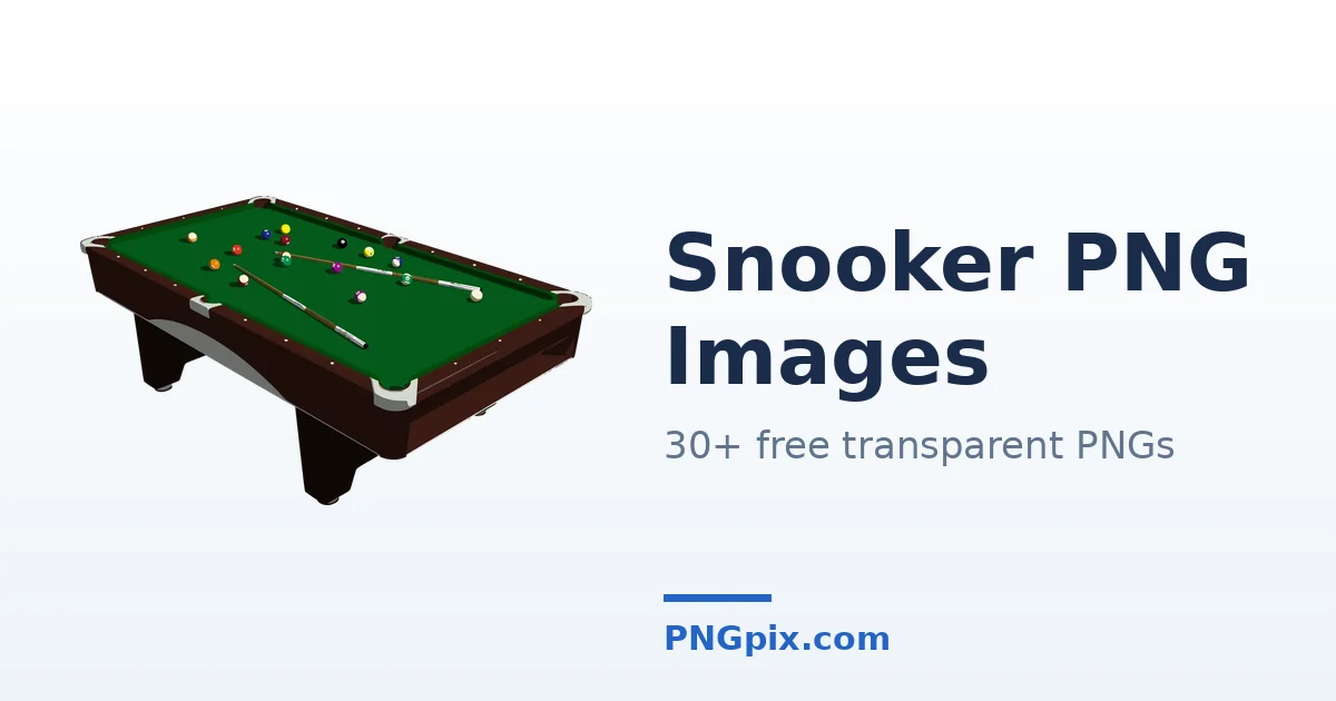 Snooker PNG images