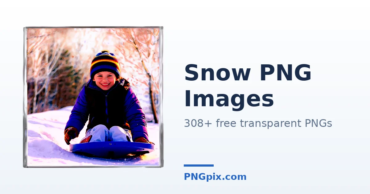 Snow PNG images