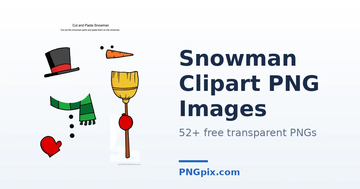 Snowman Clipart PNG images