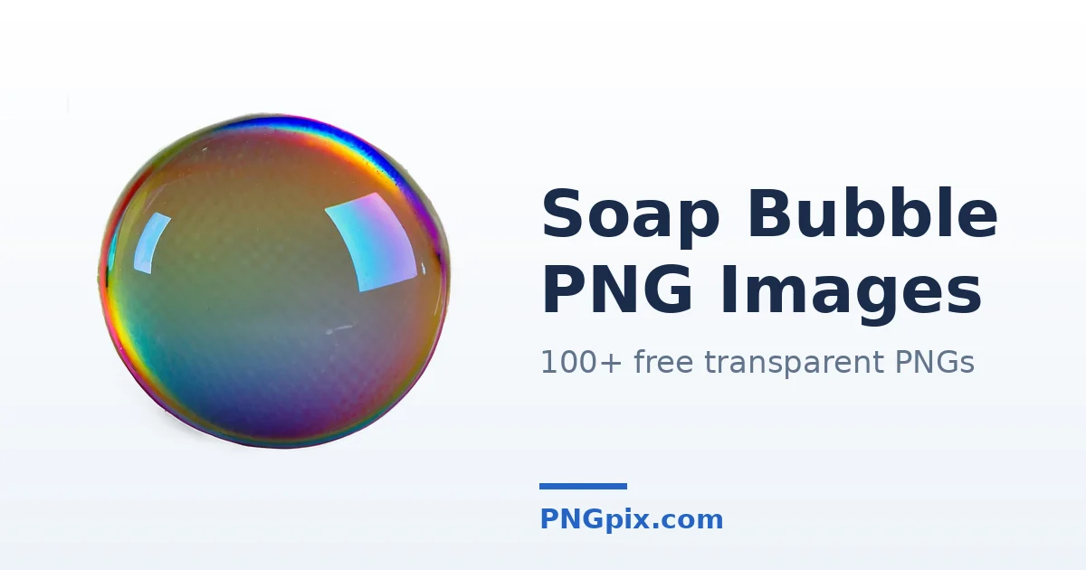 Soap Bubble PNG images