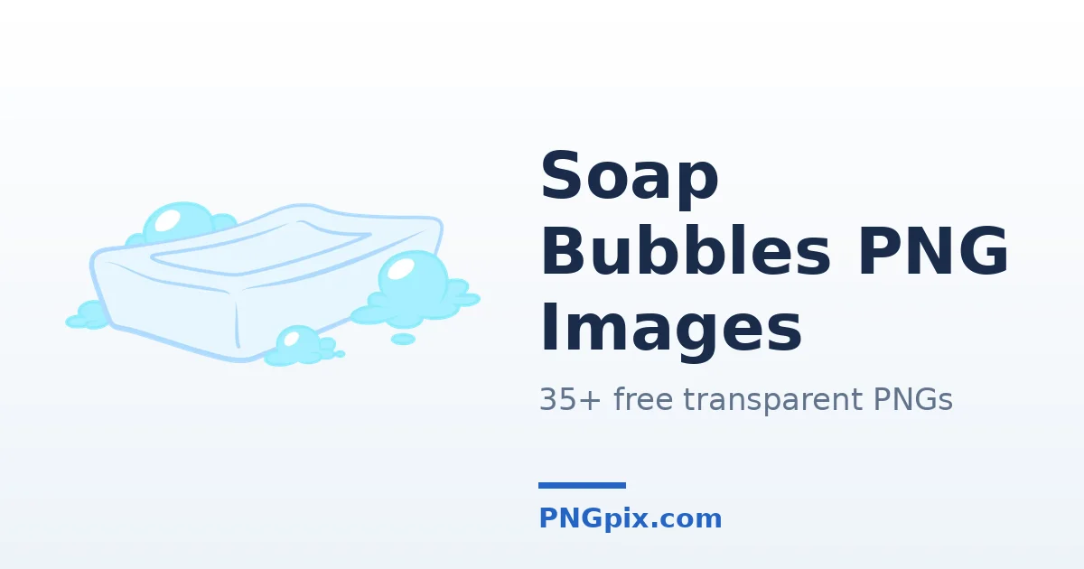 Soap Bubbles PNG images