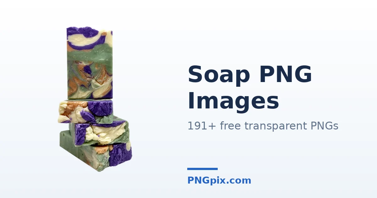 Soap PNG images