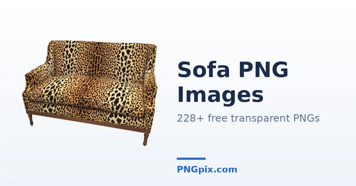Sofa PNG images