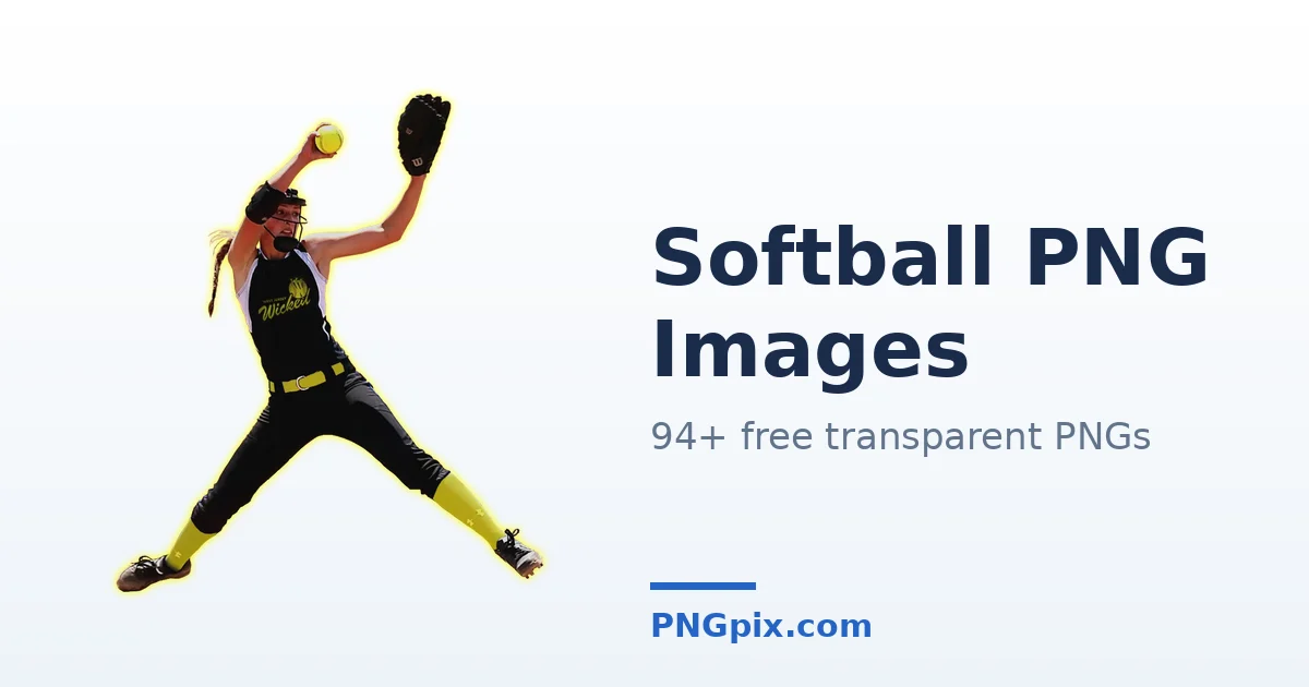 Softball PNG images