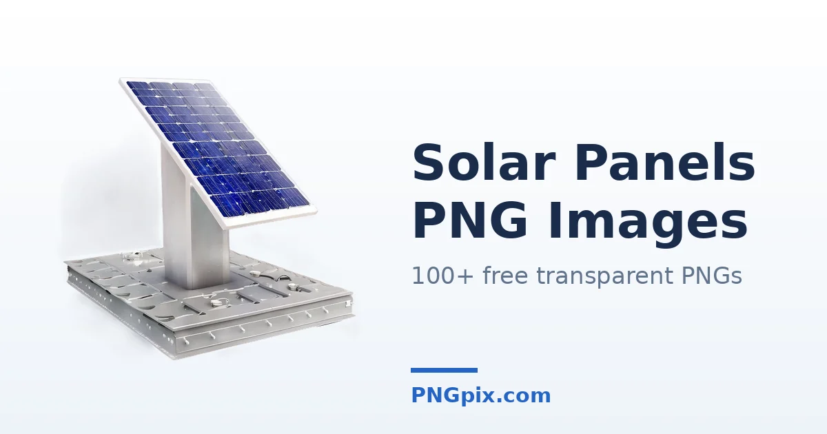 Solar Panels PNG images