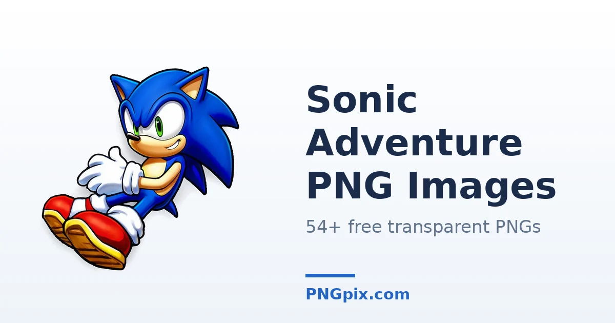 Sonic Adventure PNG images
