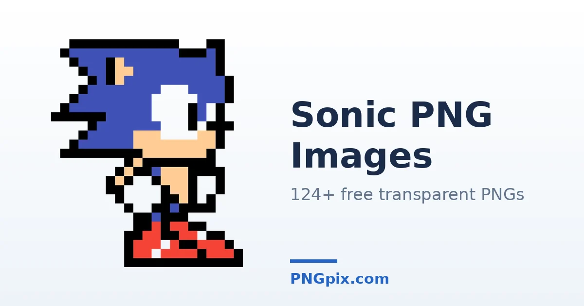 Sonic PNG images