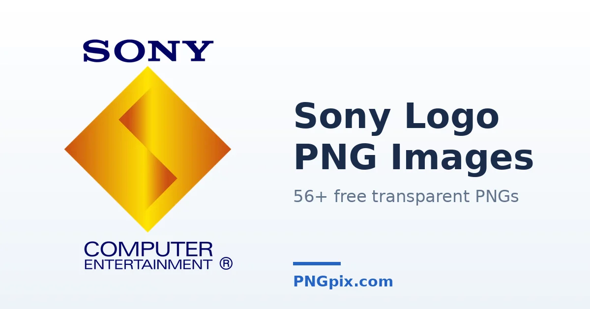 Sony Logo PNG images