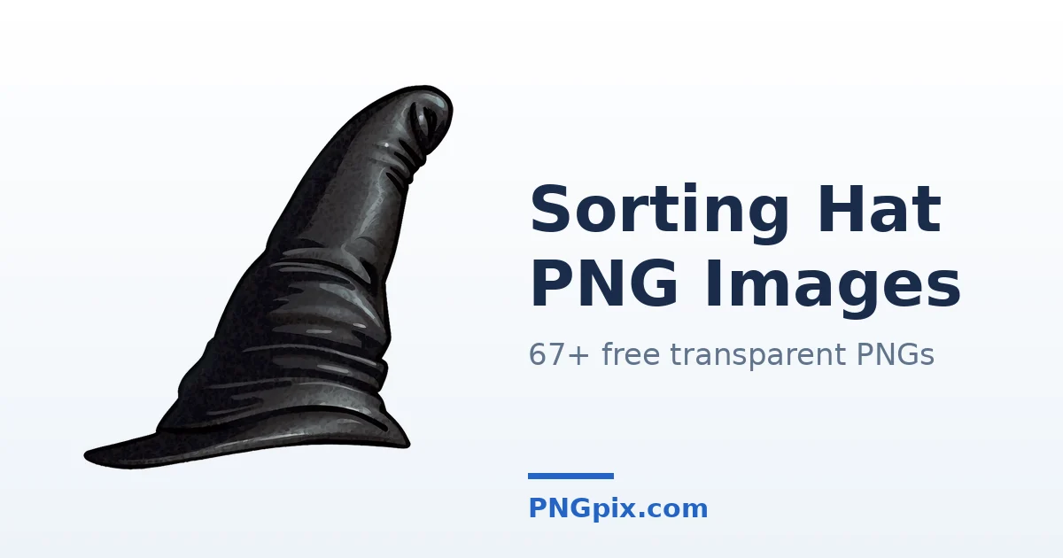 Sorting Hat PNG images