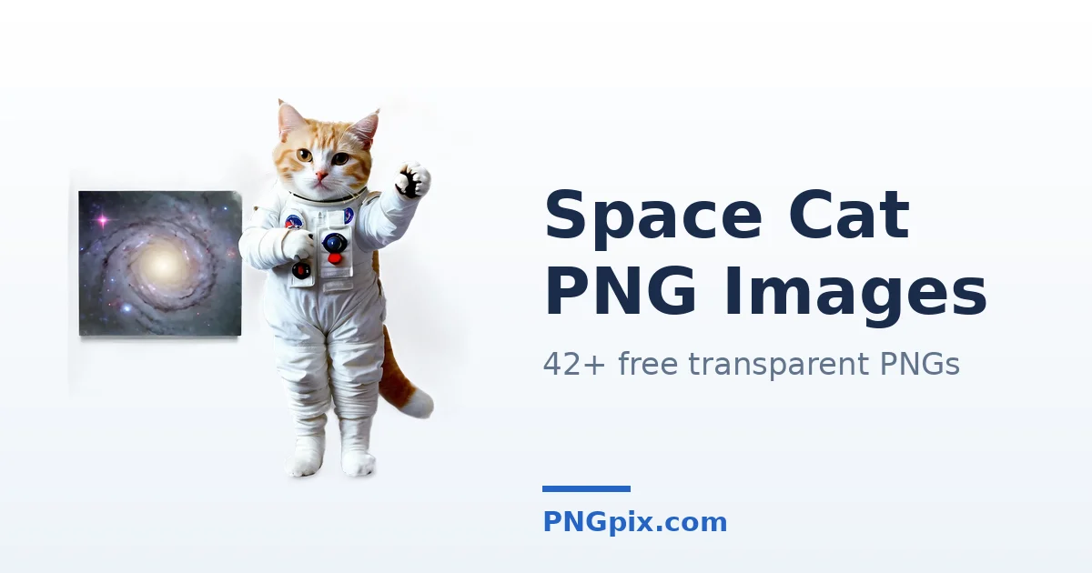 Space Cat PNG images
