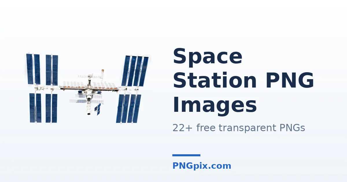 Space Station PNG images