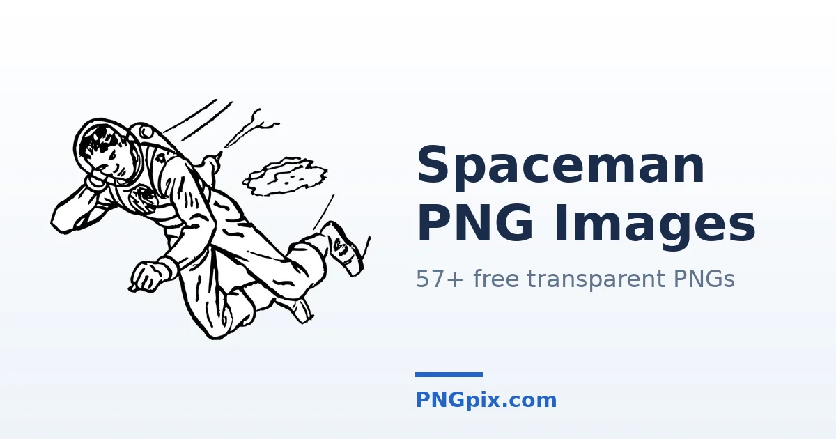 Spaceman PNG images