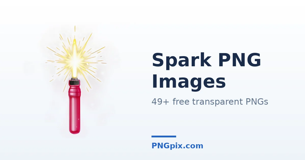 Spark PNG images