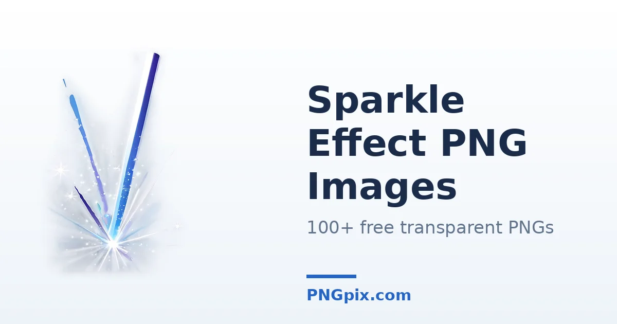 Sparkle Effect PNG images