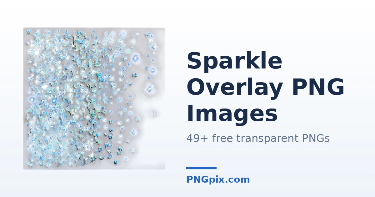 Sparkle Overlay PNG images