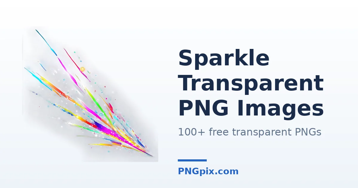 Sparkle Transparent PNG images