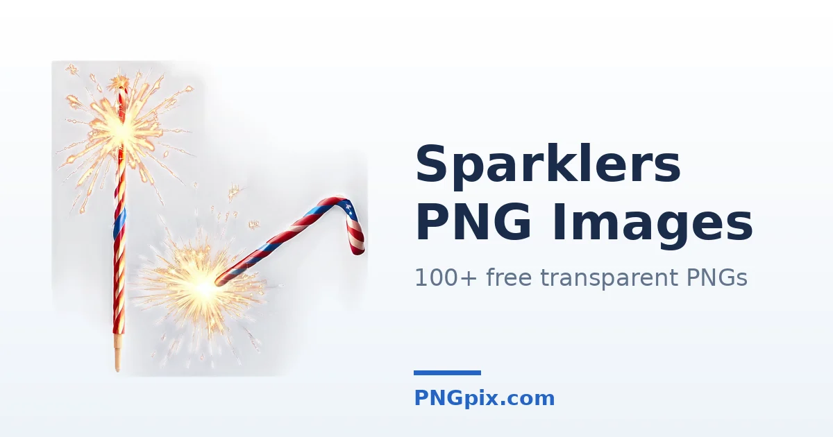 Sparklers PNG images