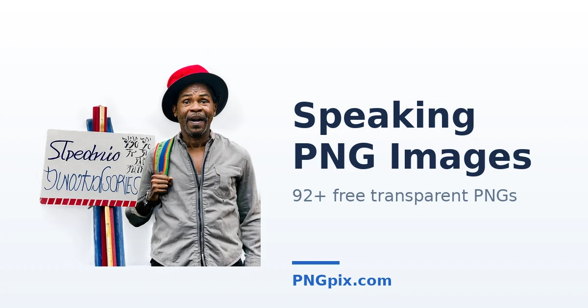Speaking PNG images