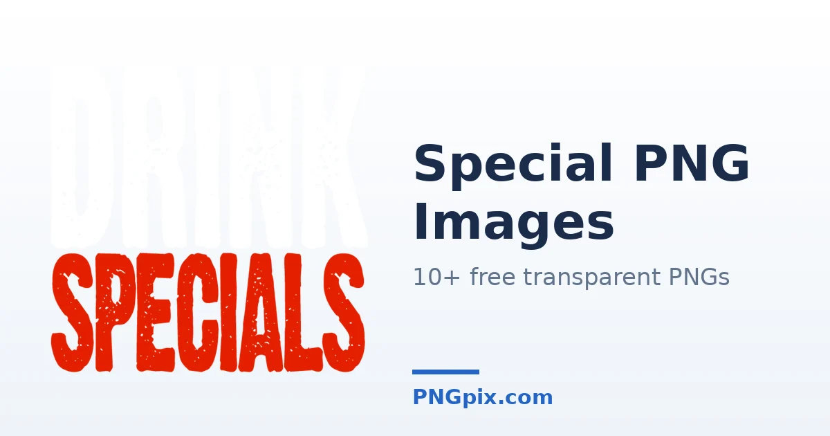 Special PNG images